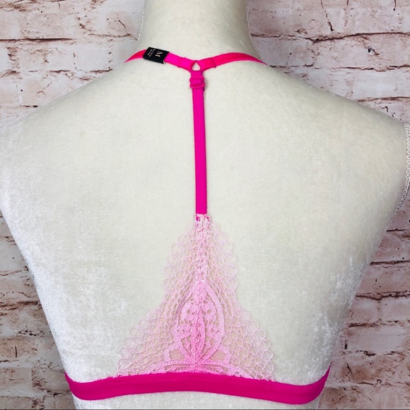 Victoria  Secret Floral Ombre Lace Bra NWT - Picture 5 of 5